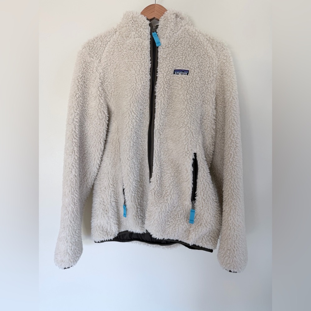 Patagonia White Fleece Jacket